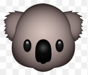 Bear Emoji Transparent Png Clipart Free Download - Koala Emoji Png,Polar Bear Emoji