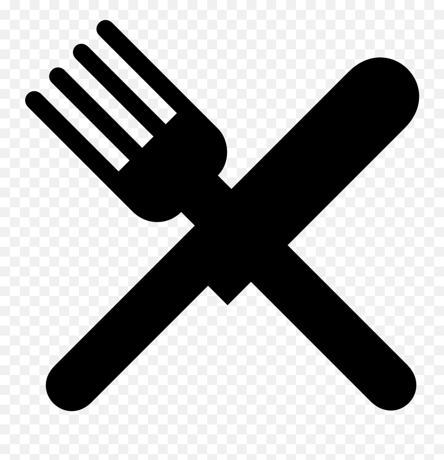 White Fork And Knife Png Picture - Fork And Knife Svg Emoji,Fork Emoji