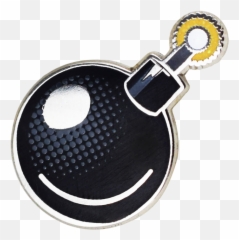 Download Bomb Emoji Pin - Keychain,Bomb Emoji