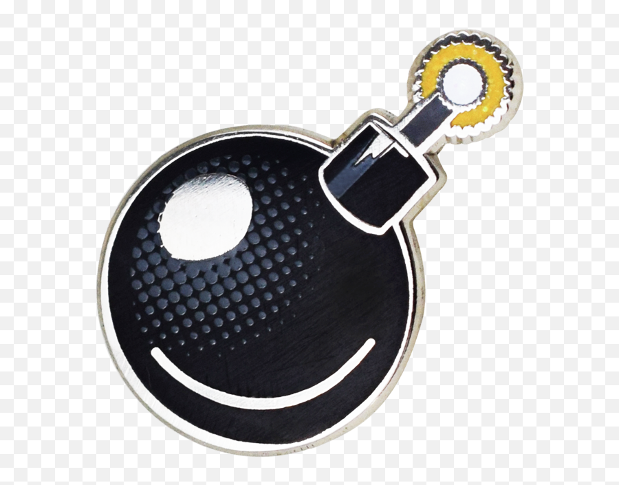 Download Bomb Emoji Pin - Keychain,Bomb Emoji