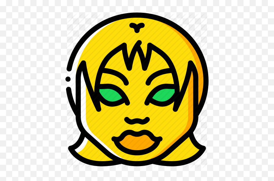 Creepy Demon Emojis Girl Halloween - Halloween Drawings Zombie Girl,Demon Face Emoji