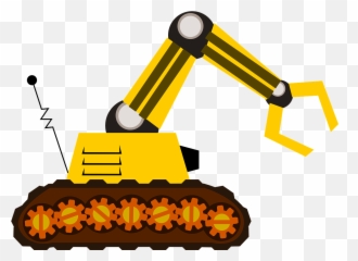 Bulldozer Claw Machine Robot - Machine Clip Art Emoji,Construction Equipment Emoji