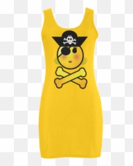 Smiley Emoji Girl Medea Vest Dress - Active Tank