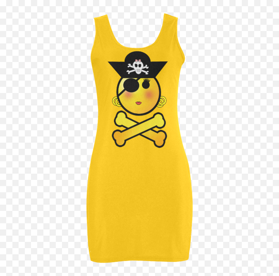 Smiley Emoji Girl Medea Vest Dress - Active Tank,Cheap Emoji Dresses
