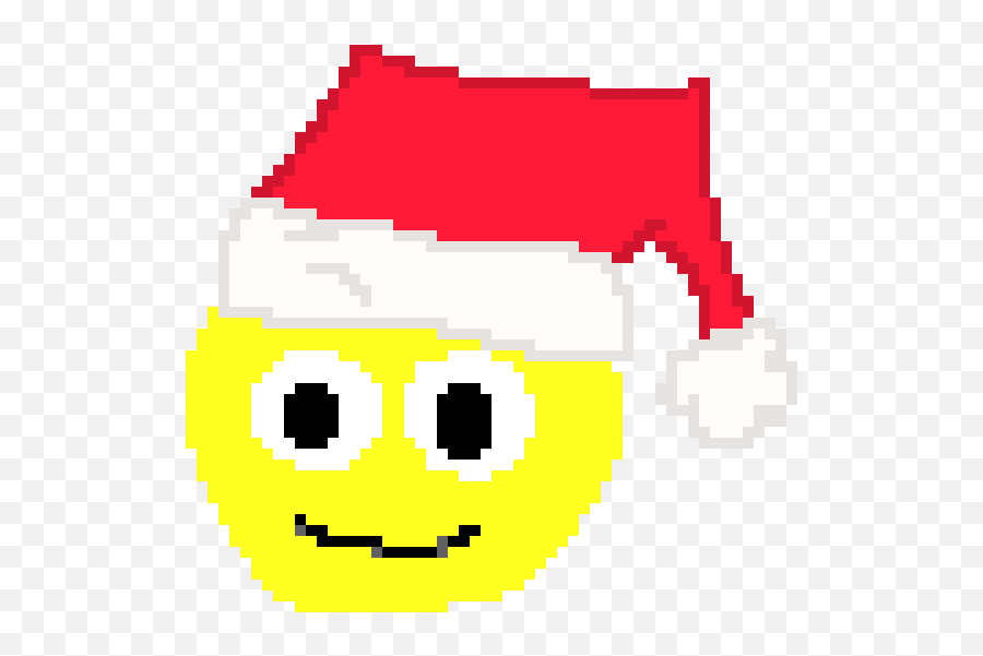 Emoji Wearing Christmas Hat - Smiley,Emoji Christmas