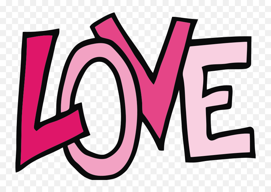 Love Png Images Heart Love Love Text Love Emoji - Free Word Love Clipart,Love Emoji Art