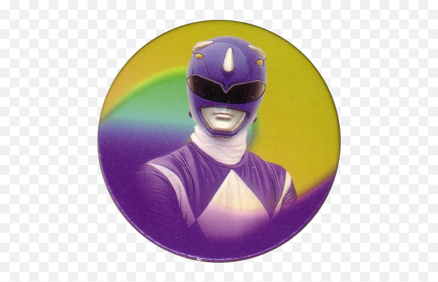 Download Collect A Card U003e Power Caps U003e Power Rangers Series - Original Purple Power Ranger Emoji,Power Rangers Emoji