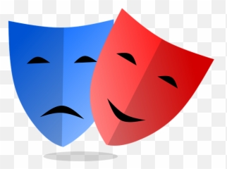 Masks Emotion Mardi Gras - Theatre Emoji,Mardi Gras Emoji