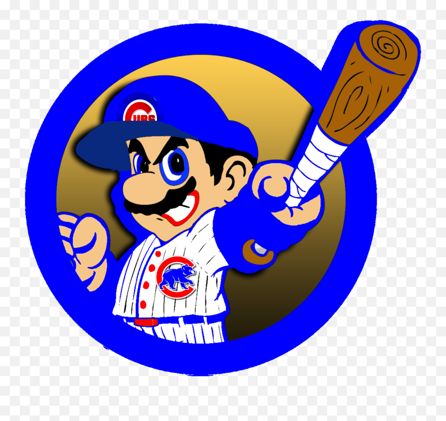Cubbies Baseball Clipart - Chicago Cub Baseball Png Emoji,Cubs W Flag Emoji