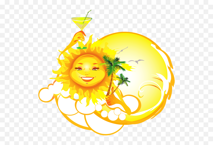 Relax Clipart Suntan Picture 1680730 Relax Clipart Suntan - Clipart Sommer Emoji,Relax Emoticon