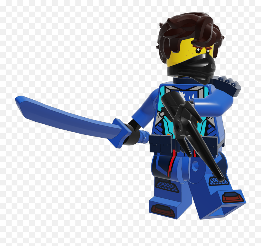 Custom Ninjago Minifigure Series Jay V13 - Mecabricks Com Mecabricks Com Ninjago Jay Emoji,Lego Emojis