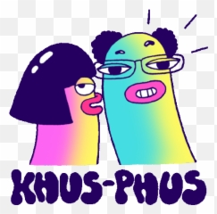 Gossiping Wrigglers Say Khus Phus Gif - Fiction Emoji