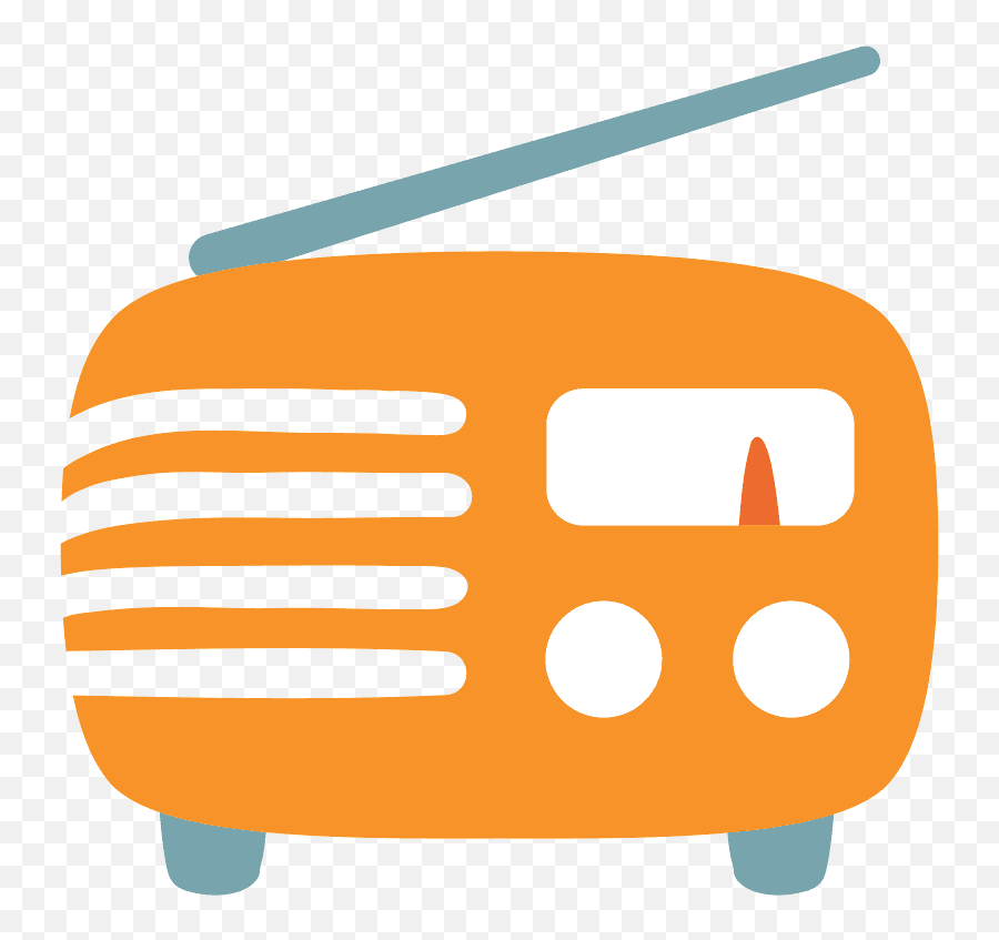 Radio Emoji Clipart Free Download Transparent Png Creazilla - Radio Emoji,Emoji Level 14