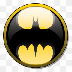 Batman - Batman Icon Emoji,Batman Emoticon