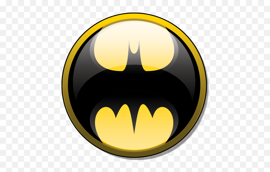 Batman - Batman Icon Emoji,Batman Emoticon