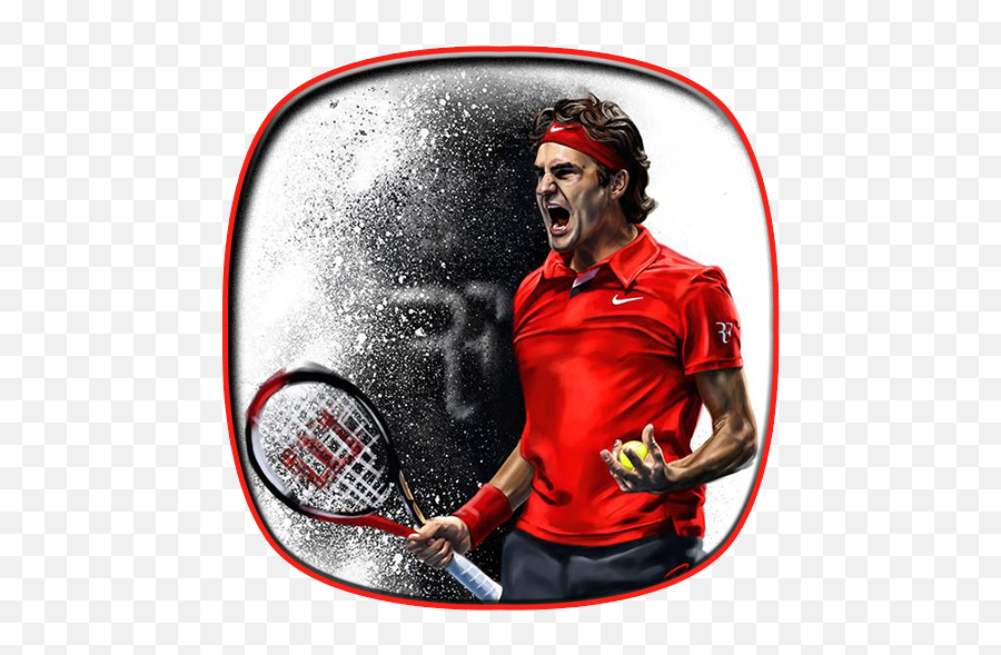 Tennis Wallpaper 1 - Nadal And Federer Montage Emoji,Roger Federer Emoji