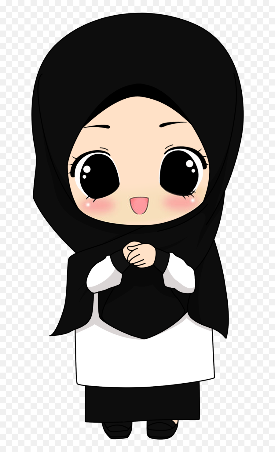 Islamic Cartoon Hijab Cartoon - Cartoon Hijab Png Emoji,Amish Emoji