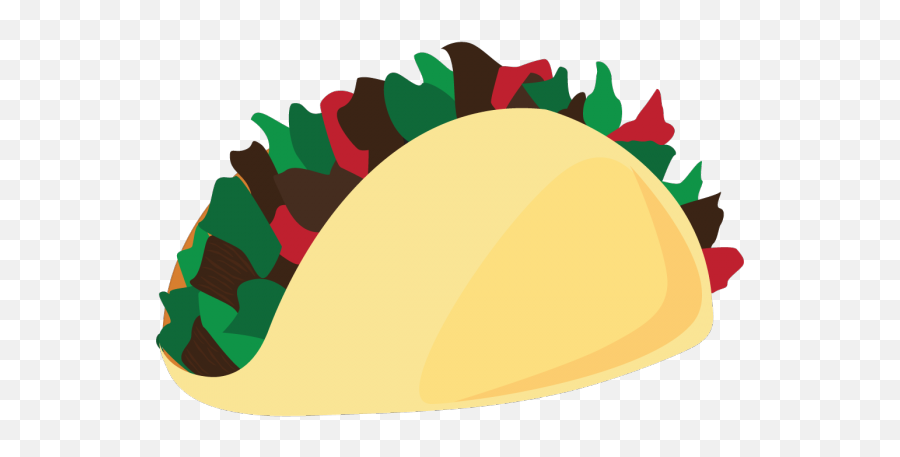 Veggie Taco - Clip Art Emoji,Taco Emoji Png