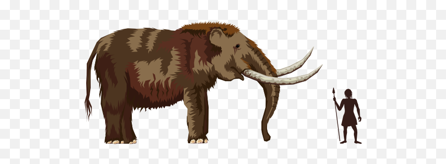 Mastodon And Man - Cenozoic Era Mammals Emoji,Thai Flag Emoji