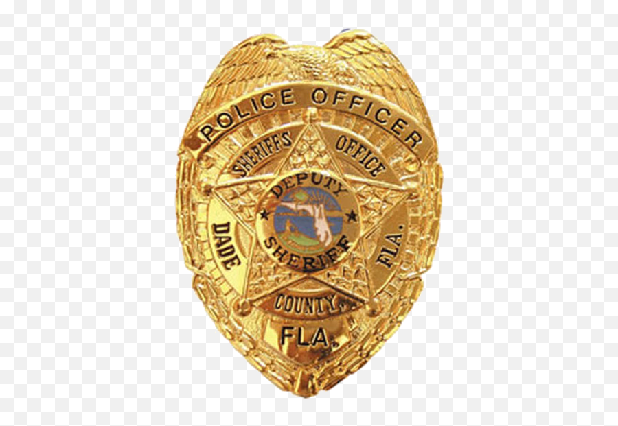 Badge Of The Miami - Miami Dade Police Badge Emoji,Police Badge Emoji