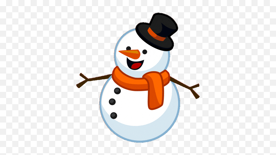 Top Snow Man Stickers For Android Ios - Dancing Snowman Gif Transparent Emoji,Snowing Emoticon