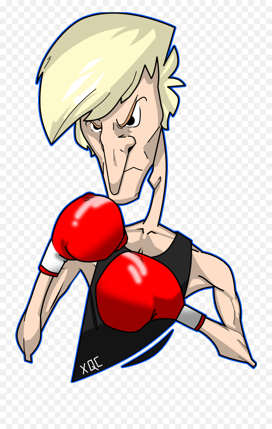 Xqcow - Cartoon Emoji,Boxer Emoji