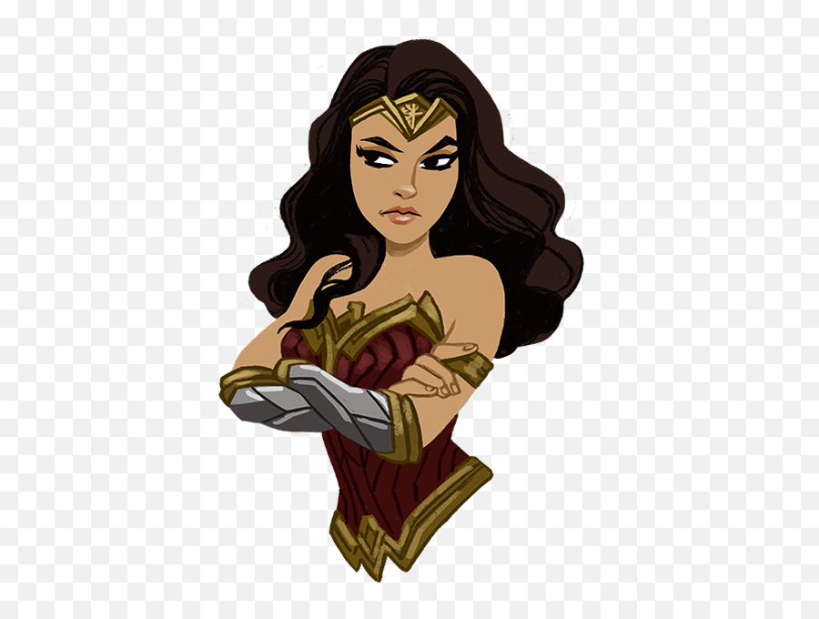 Wonder Woman - Wonder Woman Stickers Png Emoji,Wonder Woman Emoji
