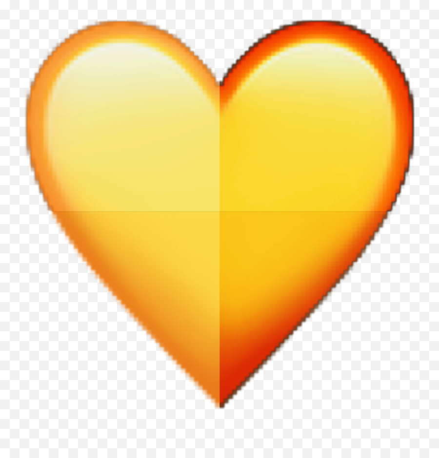 Heart Shiny Beautiful Cute Yellow - Heart Emoji,Shiny Heart Emoji