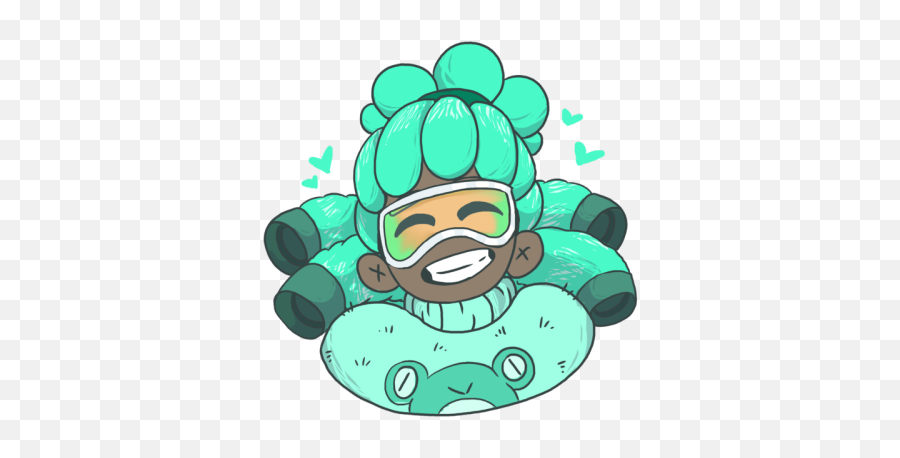 Also I Love The Cute Little Frog - Cartoon Emoji,Skinny Dipping Emoji