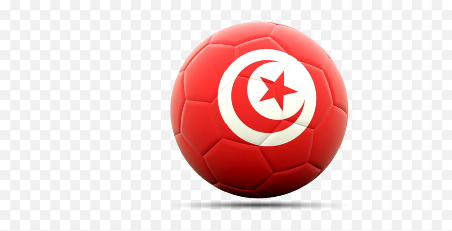 Tunisia Flag - Tunisia Flag Soccer Ball Emoji,Tunisia Flag Emoji