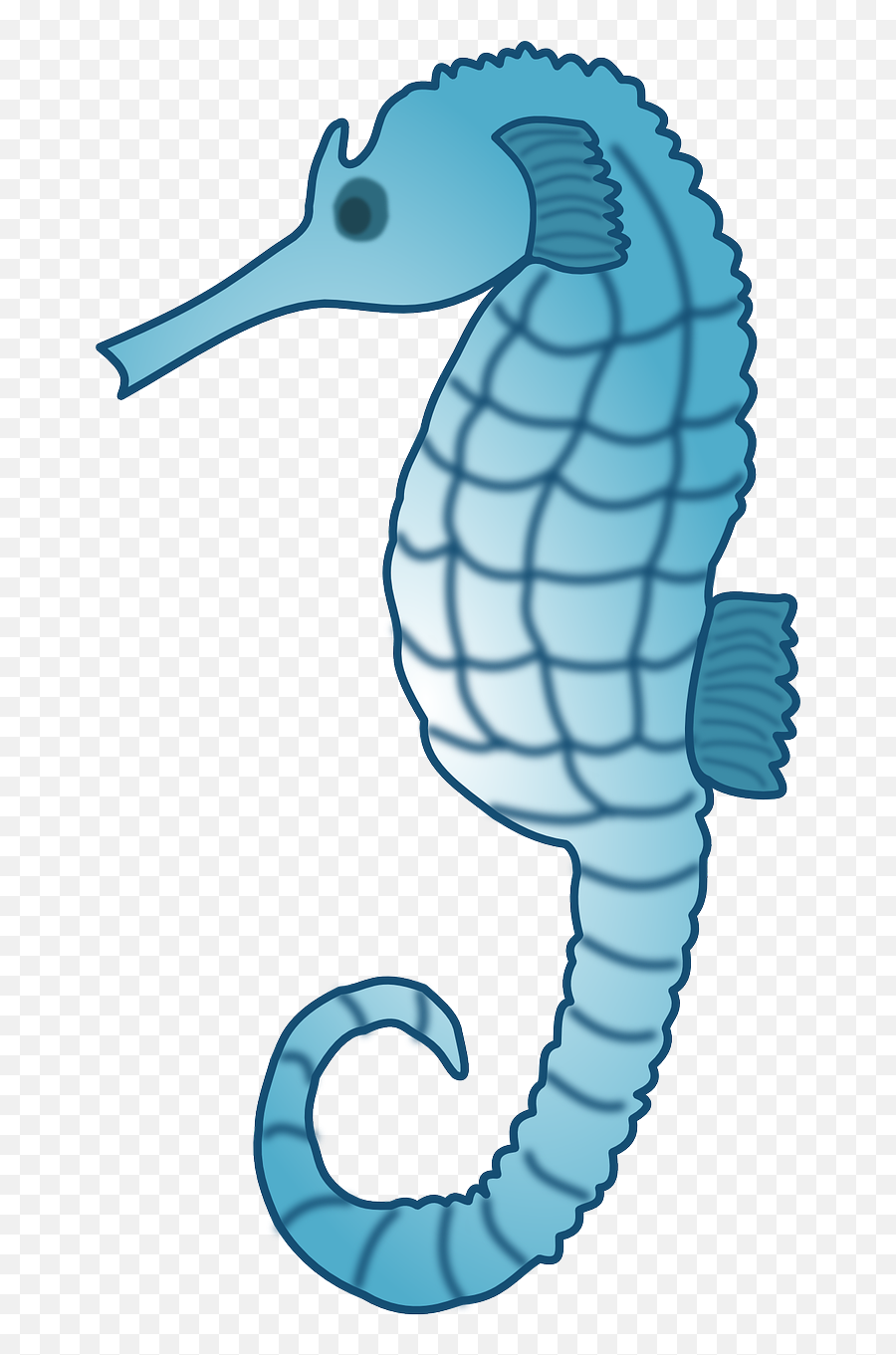 Seahorse Fish Animal Marine Ocean - Clip Art Sea Creatures Emoji,Fish Horse Emoji