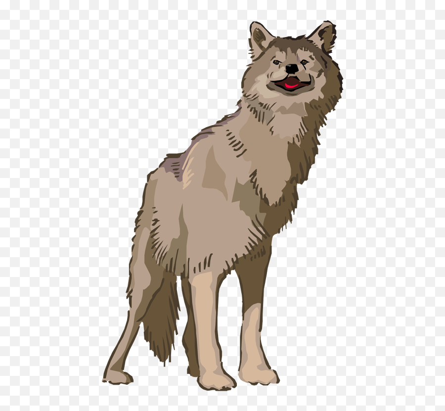 Moving Clipart Wolf Moving Wolf - Mexican Wolf Clipart Emoji,Wolf Emoji Iphone