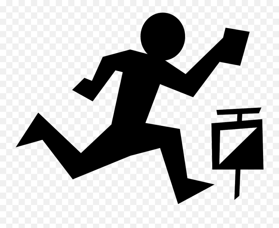 Orienteering Running Check Point Sports - Messenger Clipart Emoji,Road Runner Emoji