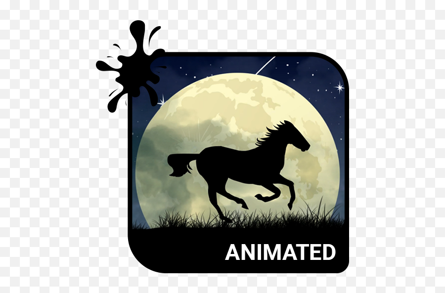 Wild Horse Animated Keyboard - Sorensdale Park Emoji,Animated Horse Emoticon