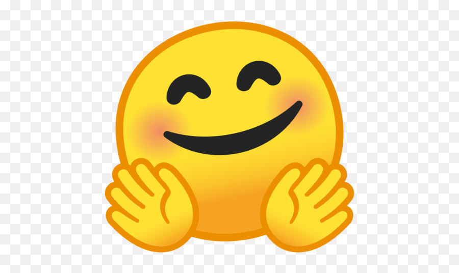 Hug Emoji - Smiley Hug Face,Emojis To Copy And Paste