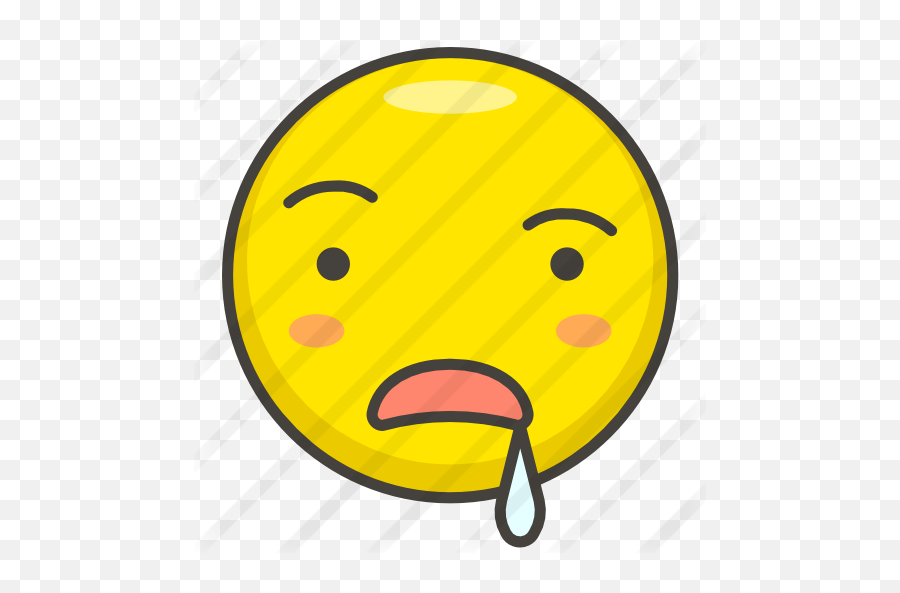 Drool - Icon Emoji,Drooling Emoticon