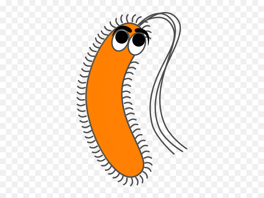 Silly Germ Clipart - Bacteria Cartoon Emoji,Germ Emoji