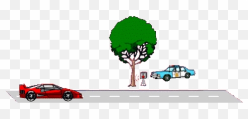 Speed Demon Stickers For Android Ios - Car Speeding Cartoon Gif Emoji