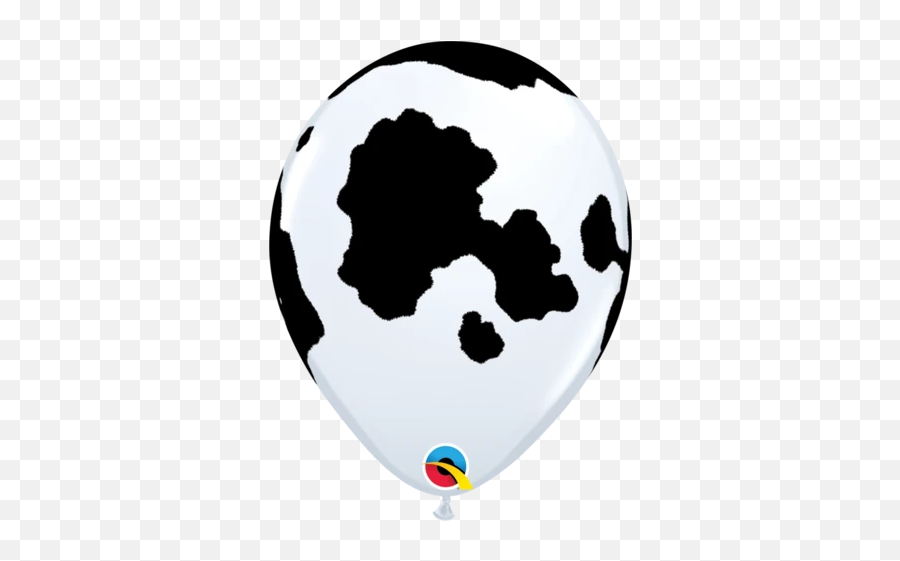 Products - Cow Print Latex Balloons Emoji,Leaf Snowflake Bear Earth Emoji