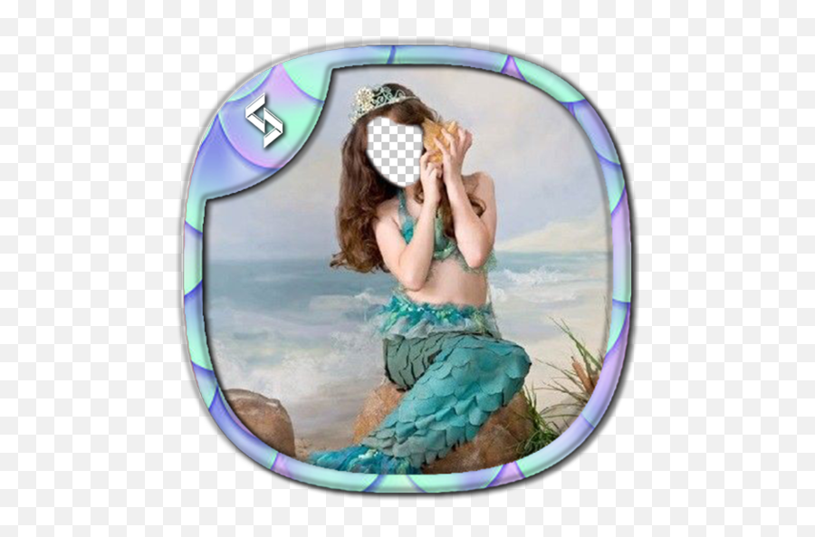 Beauty Mermaid Photo Editor U2013 Apps On Google Play - Circle Emoji,Mermaid Emoticon