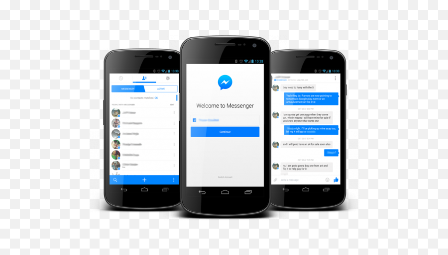 Facebook Messenger Ya Permite Enviar Mensajes A Los - Telefono Con Facebook Png Emoji,Emojis Para Facebook Copiar Y Pegar