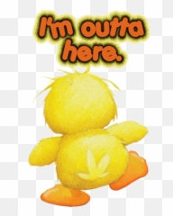 Im Outta Here - M Animation Emoji