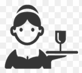 Transparent Background Waiter Clipart - Cartoon Nurse Emoji