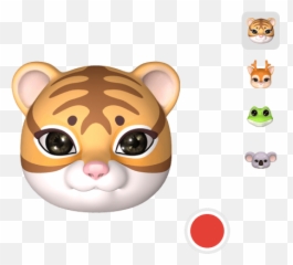 Vivo V11 Vivo Global - Cartoon Emoji,Tiger Face Emoji