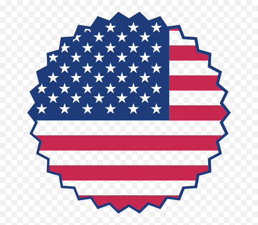 Usa Flag Stamp Clipart Free Svg File - Png Usa Flag Icon Emoji,Angel Haircut Flag Emoji