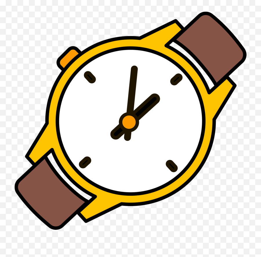 Wrist Watch Clipart - Clip Art Emoji,Where Is The Watch Emoji