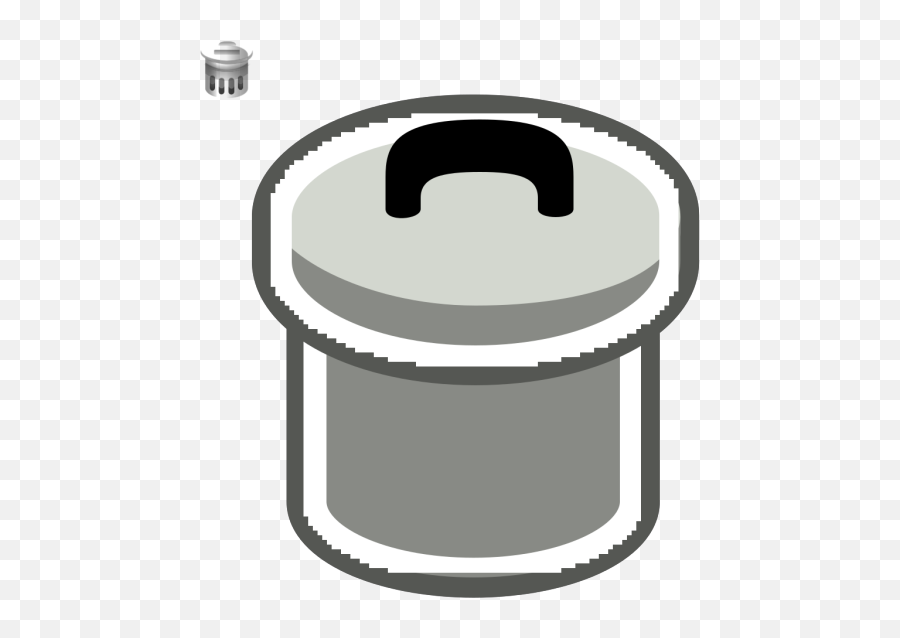 Garbage Bin Png Svg Clip Art For Web - Serveware Emoji,Garbage Emoji