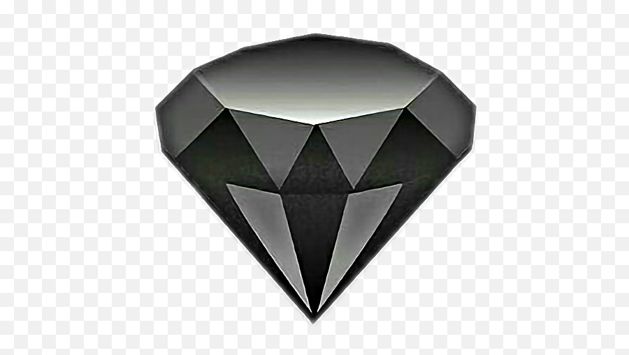 Download Hd Blackdiamond Diamond Diamante Negro Tumblr Emoji - Diamante Negro Png,Dark Moon Emoji