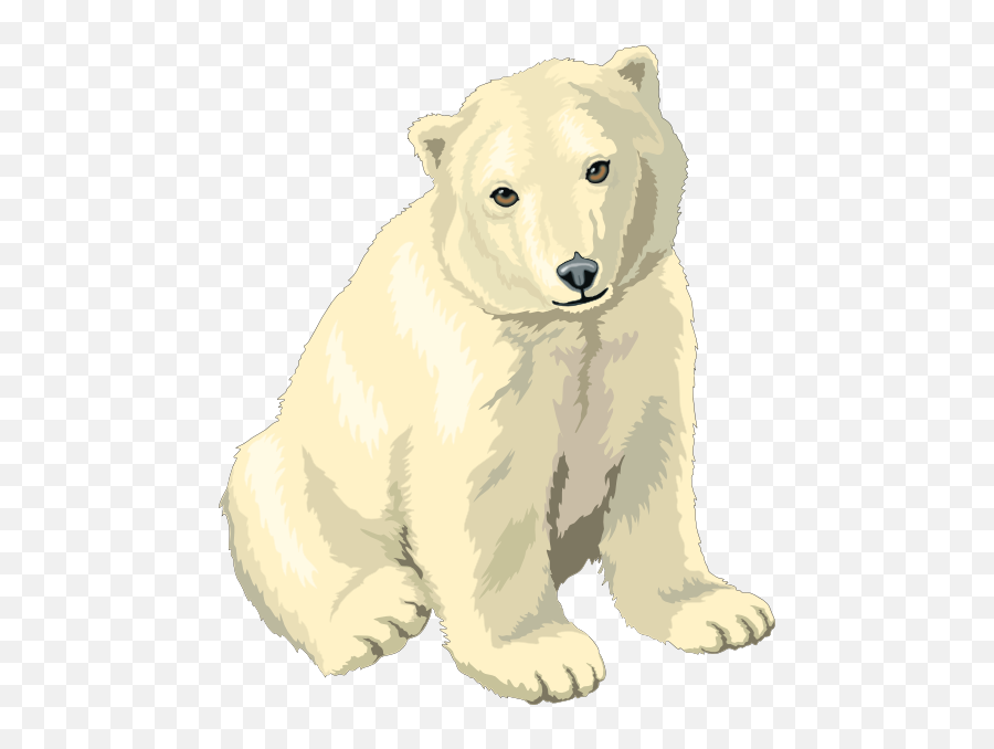 Polar Bear Free To Use Clipart - Polar Bear Art Png Emoji,Polar Bear Emoji