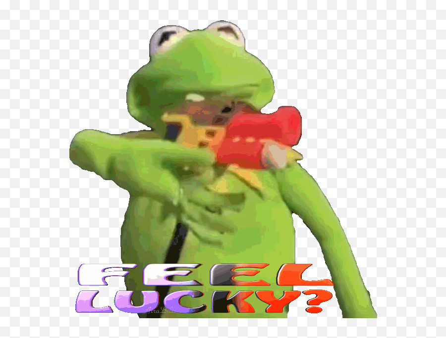 Top Feeling Lucky Stickers For Android U0026 Ios Gfycat - Falling Kermit The Frog Gif Emoji,Kermit Emoji